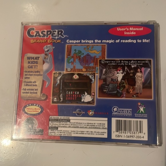 Casper brainy book cd ROM - Picture 4 of 4